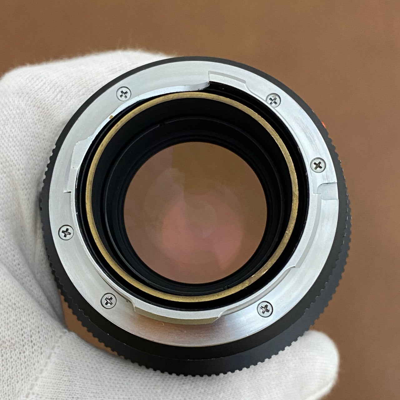 LEICA Summilux M75mm f1.4 フード組み込み メンテンス済み