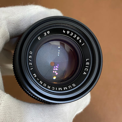LEICA Summicron M50mm f2.0 Black 11826 2025年製
