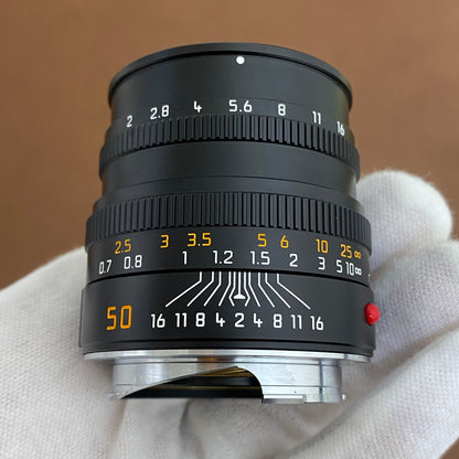LEICA Summicron M50mm f2.0 Black 11826 6bit