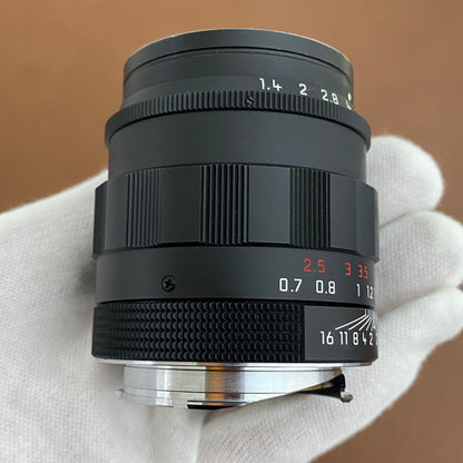 LEICA Summilux M50mm f1.4 ASPH. Black Chrome 11688 付属品完備