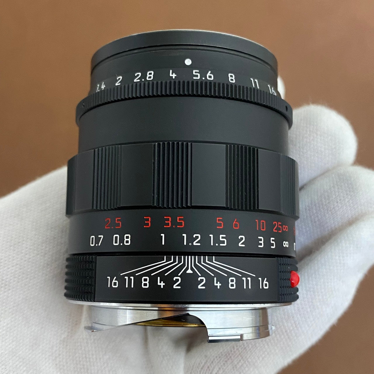 LEICA Summilux M50mm f1.4 ASPH. Black Chrome 11688 付属品完備