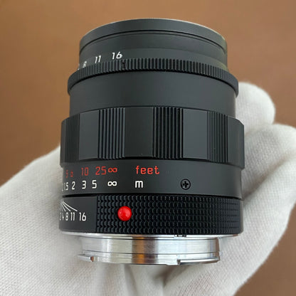 LEICA Summilux M50mm f1.4 ASPH. Black Chrome 11688 付属品完備