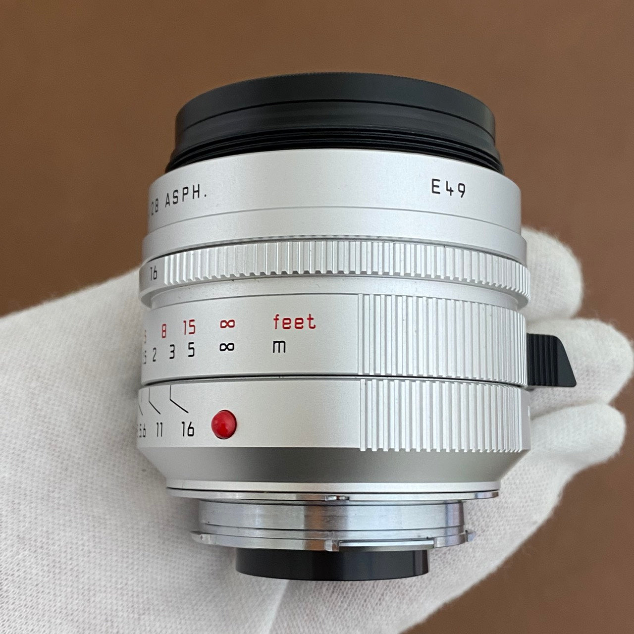 LEICA Summilux M28mm f1.4 ASPH. Silver 11911 世界限定300本