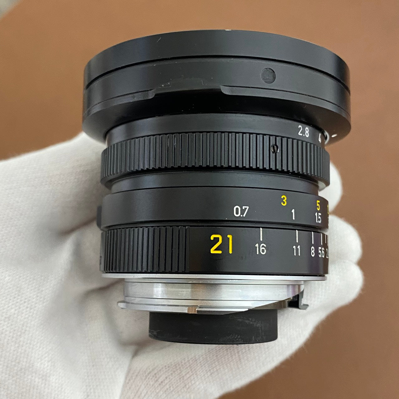 LEICA Elmarit M21mm f2.8 1st 後期 1985年製 箱＆フード付き