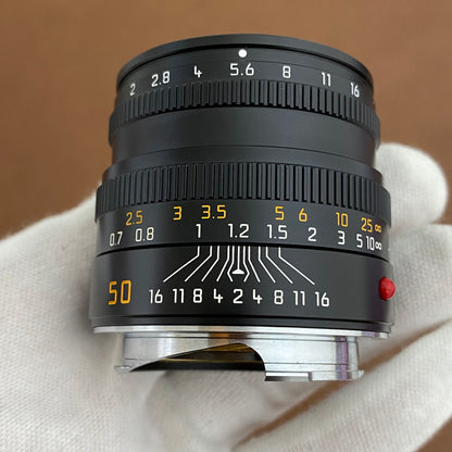 LEICA Summicron M50mm f2.0 Black 11826 6bit