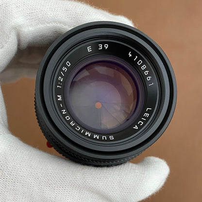 LEICA Summicron M50mm f2.0 Black 11826 6bit