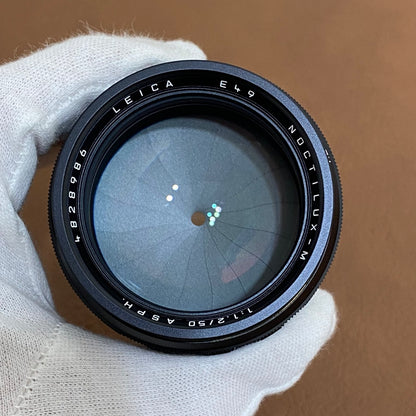 LEICA Noctilux M50mm f1.2 ASPH.11686 ★現金特価700,000円（税込み）　
