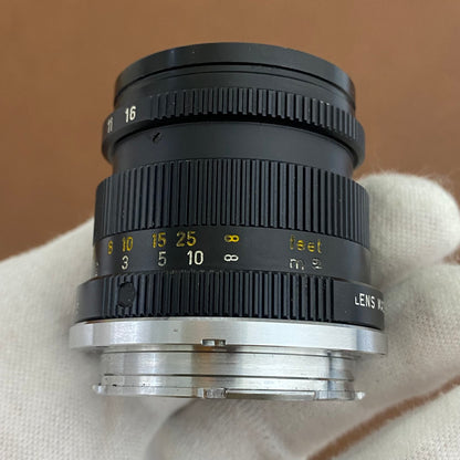 LEICA Summicron M50mm f2.0 2nd Black Chrome 1970年製 メンテナンス済み