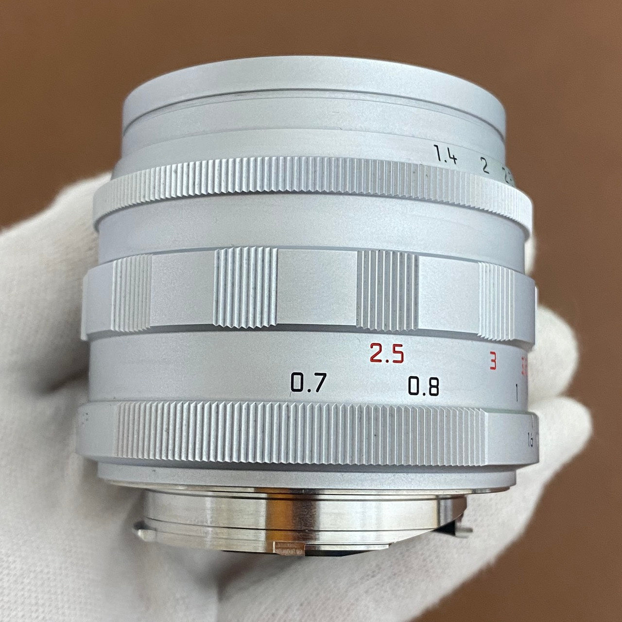 LEICA Summilux M50mm f1.4 Silver 2nd 復刻 11714 付属品完備 保証付き