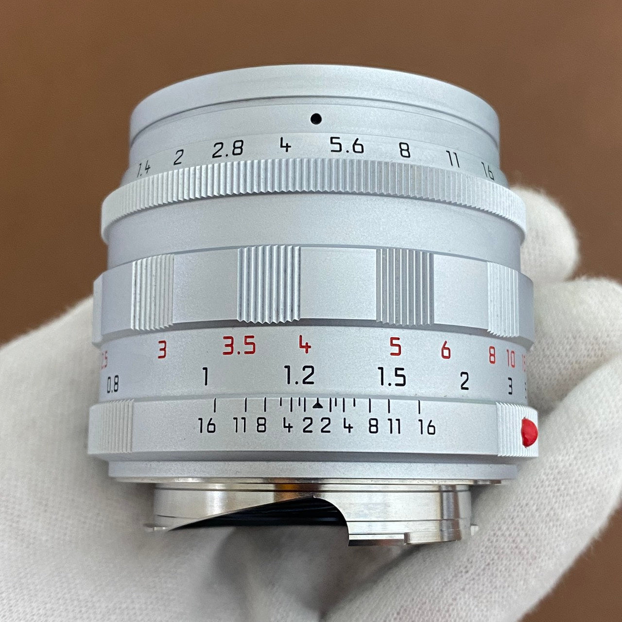 LEICA Summilux M50mm f1.4 Silver 2nd 復刻 11714 付属品完備 保証付き