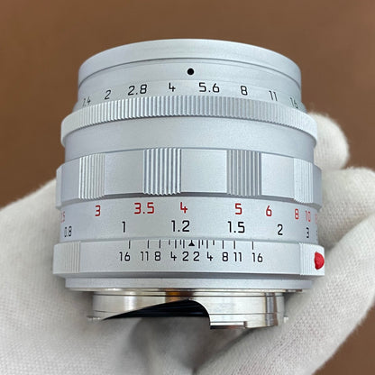 LEICA Summilux M50mm f1.4 Silver 2nd 復刻 11714 付属品完備 保証付き
