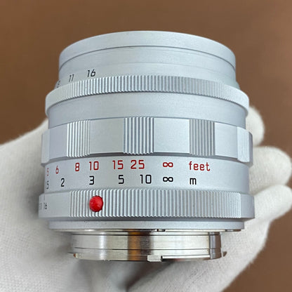 LEICA Summilux M50mm f1.4 Silver 2nd 復刻 11714 付属品完備 保証付き