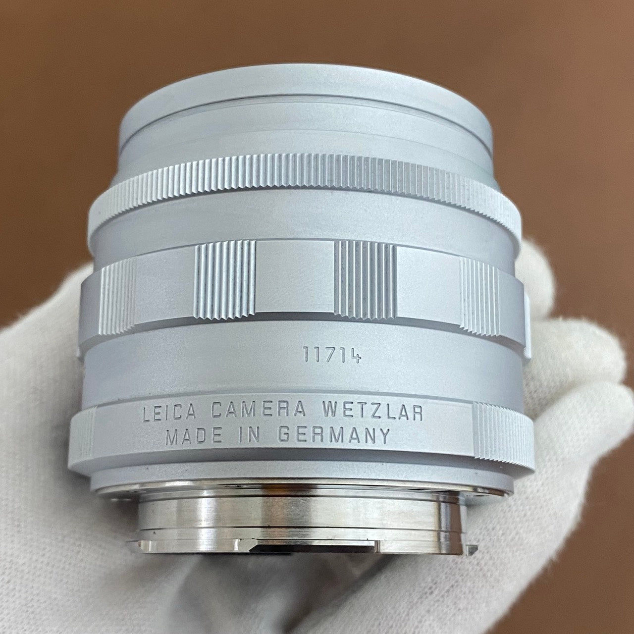 LEICA Summilux M50mm f1.4 Silver 2nd 復刻 11714 付属品完備 保証付き