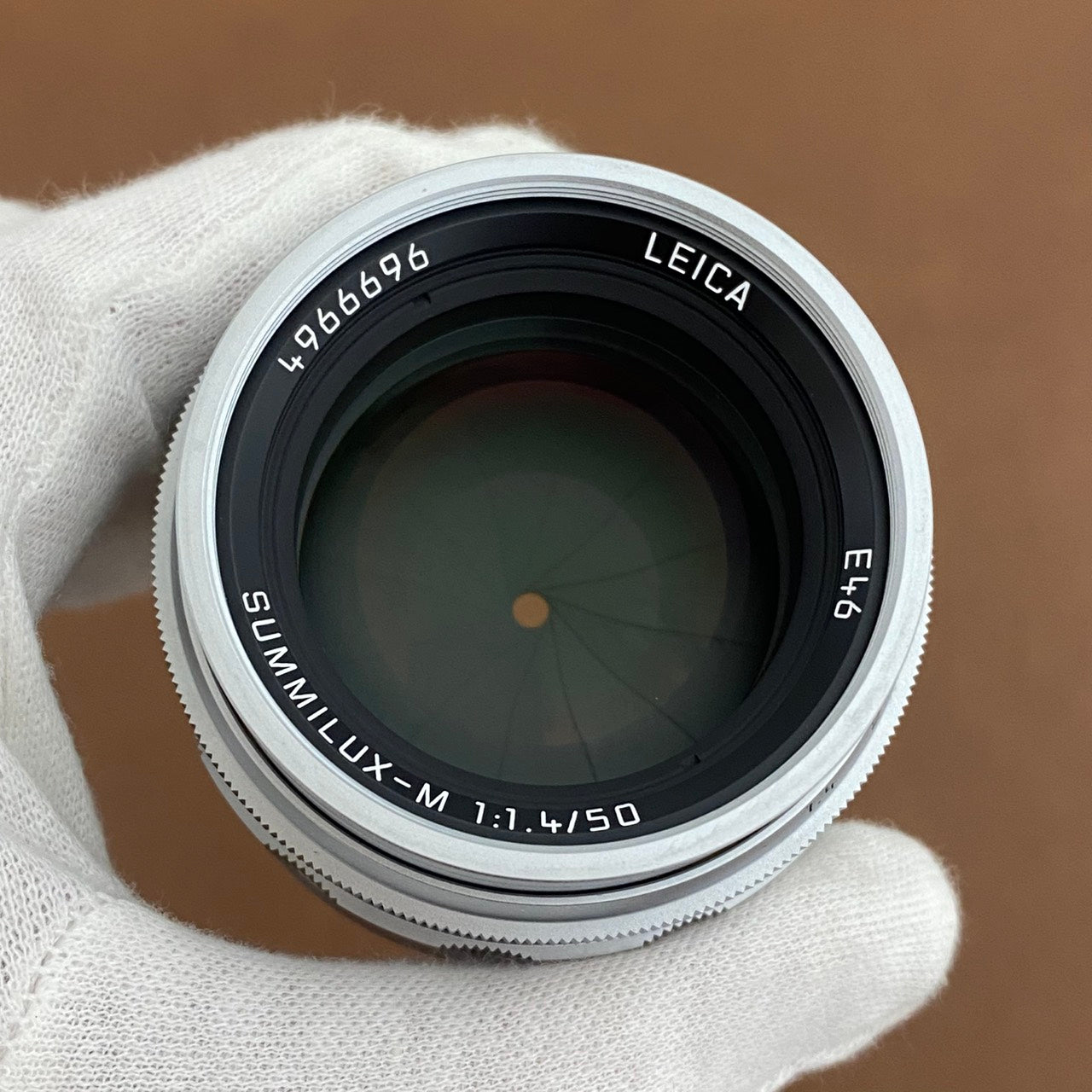 LEICA Summilux M50mm f1.4 Silver 2nd 復刻 11714 付属品完備 保証付き