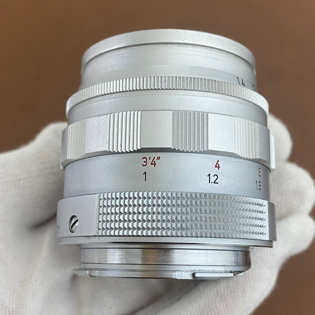 LEICA Summilux M50mm f1.4 2nd Silver 1962年製 メンテナンス済み
