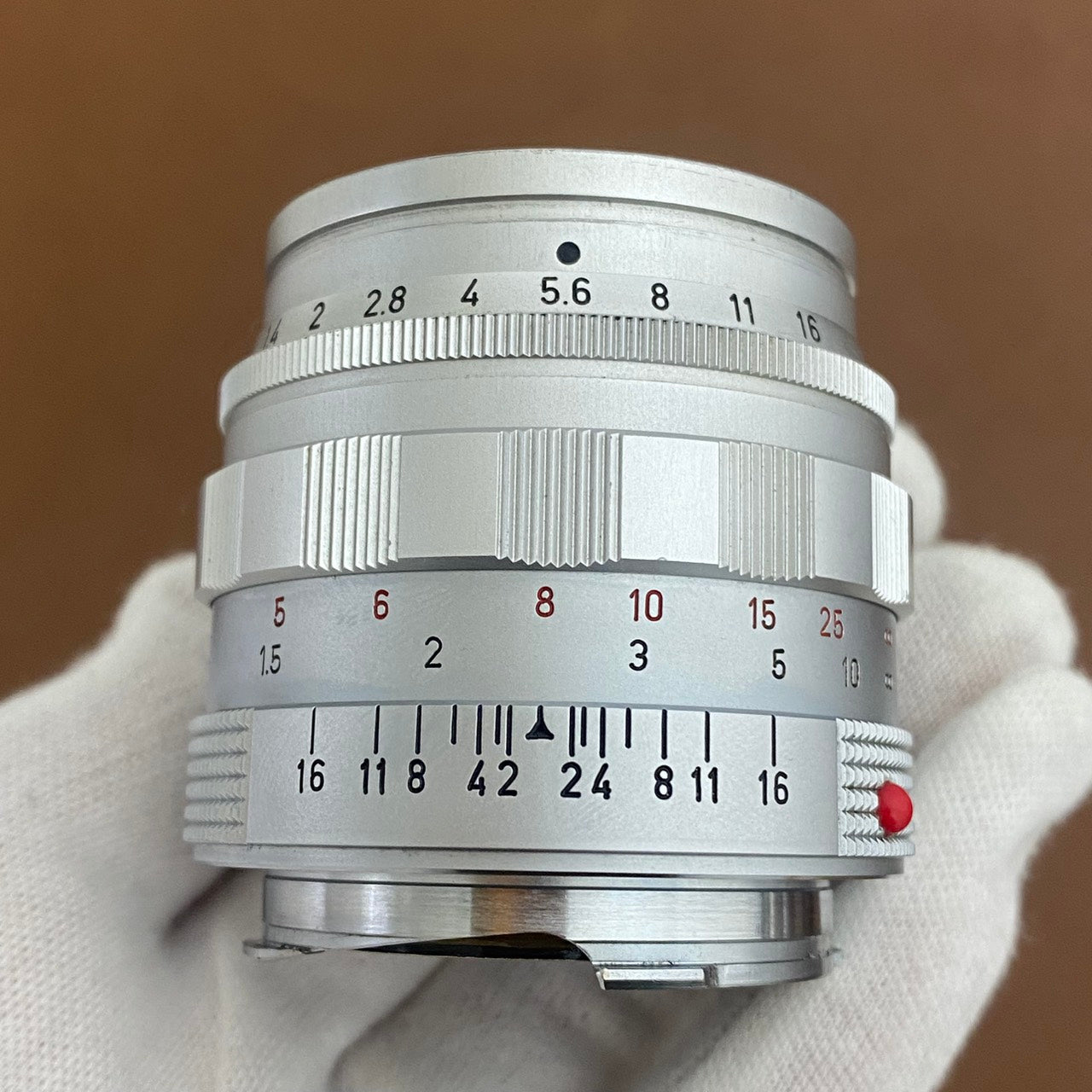 LEICA Summilux M50mm f1.4 2nd Silver 1962年製 メンテナンス済み