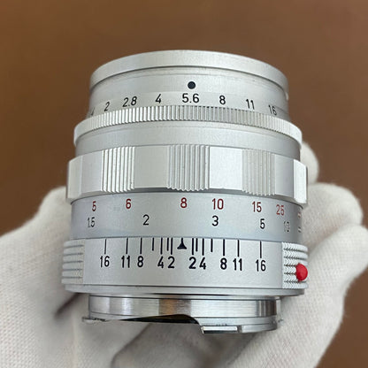 LEICA Summilux M50mm f1.4 2nd Silver 1962年製 メンテナンス済み