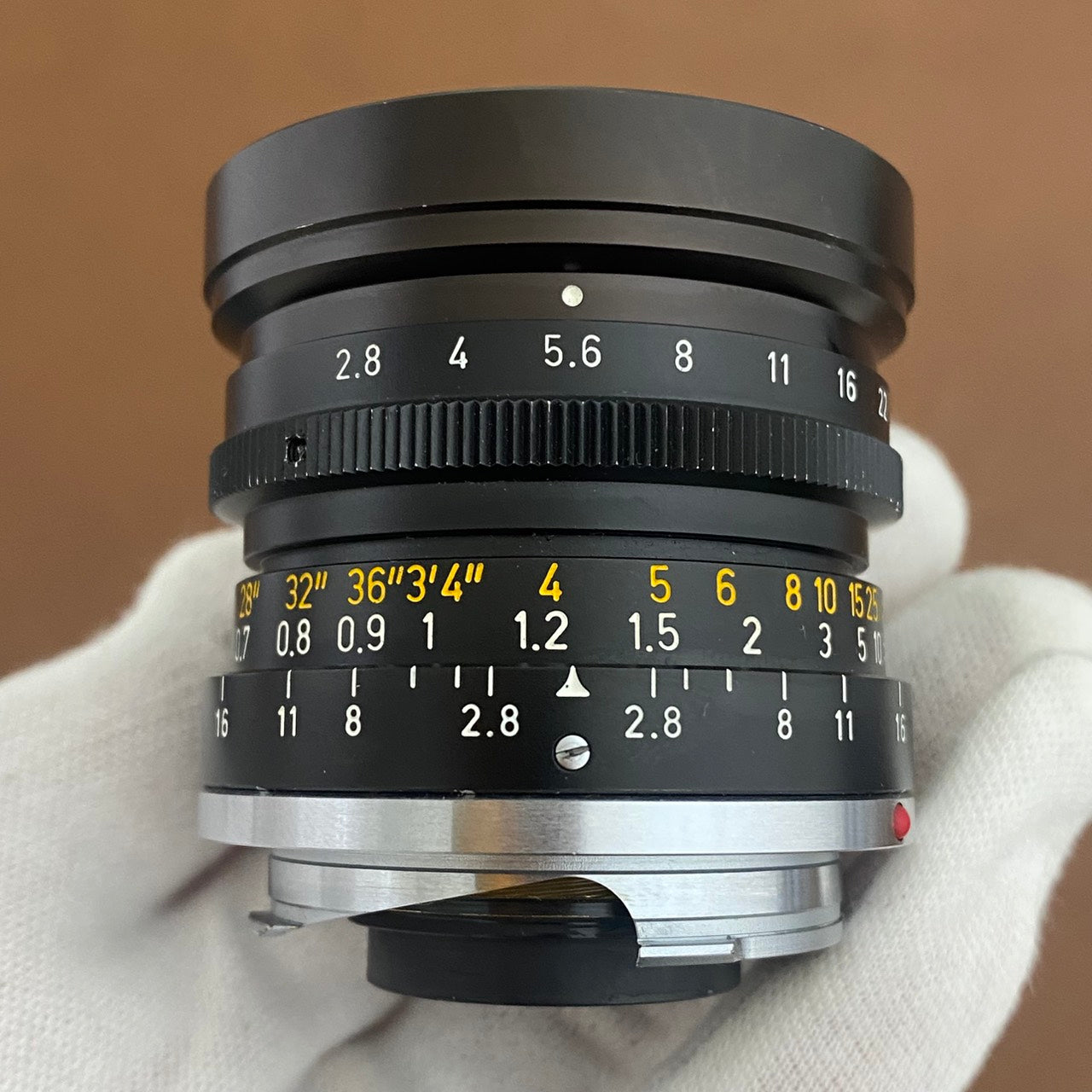 Elmarit M28mm f2.8 2nd 後期 1972年製メンテナンス済み LEICA Elmarit M28mm f2.8 2nd 後期 1972年製 メンテナンス済み – まる