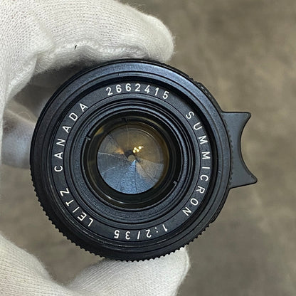 LEICA Summicron M35mm f2.0 2nd 6枚玉 1973年製 メンテナンス済み