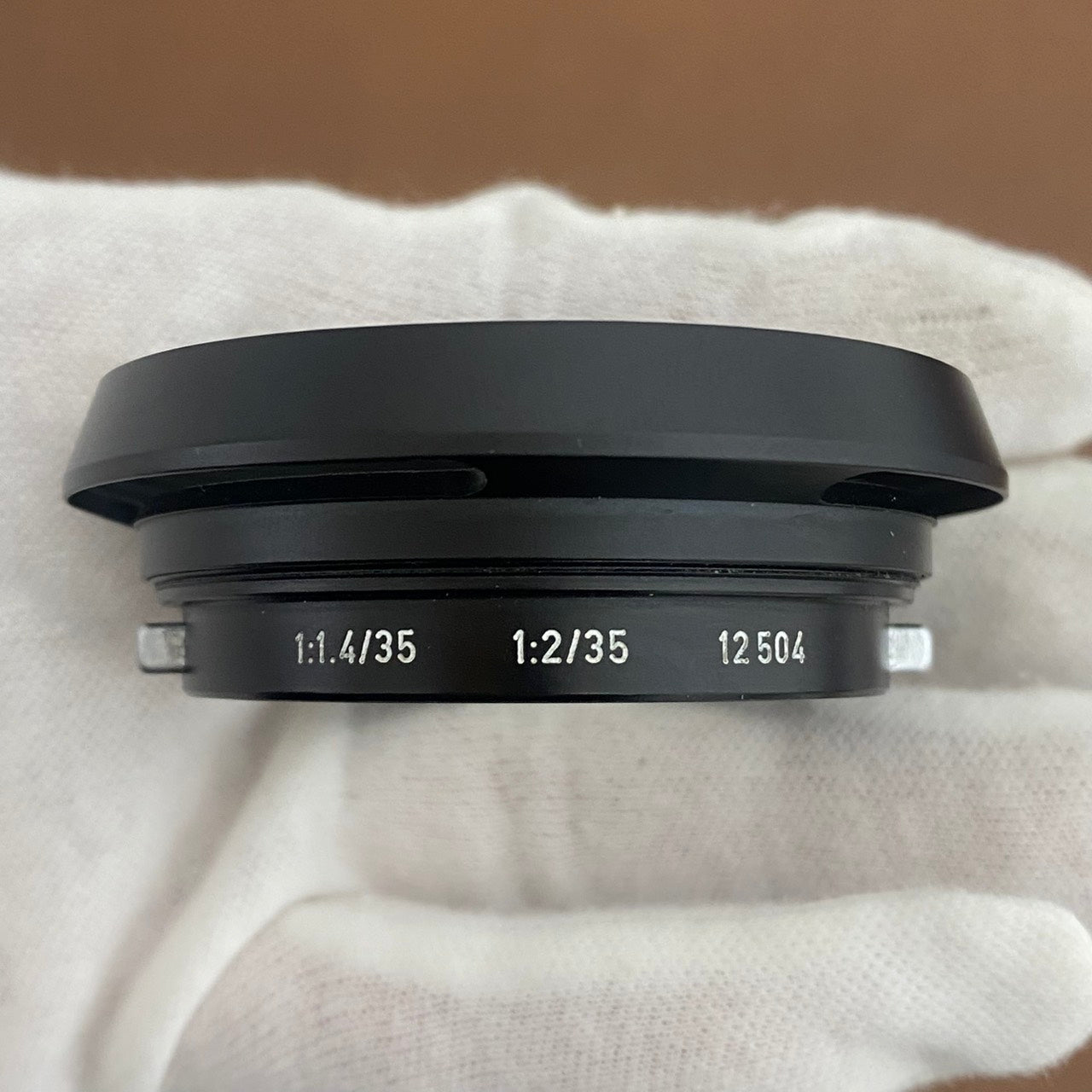 LEICA 12504 M35mm/1.4・M35mm/2.0用フード SERIE7フィルター付き