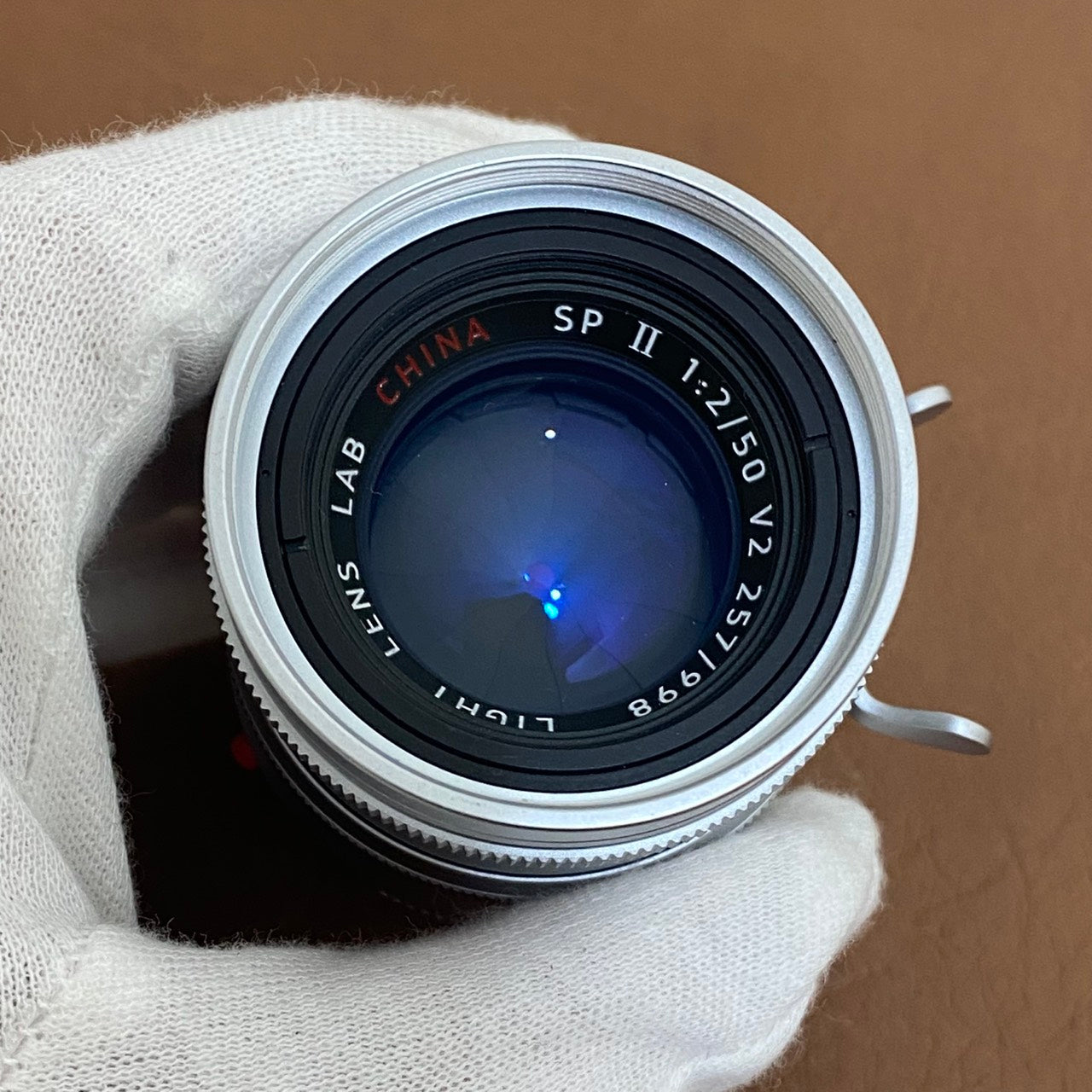 LIGHT LENS LAB M 50mm F2 SPII シルバー 付属品完備
