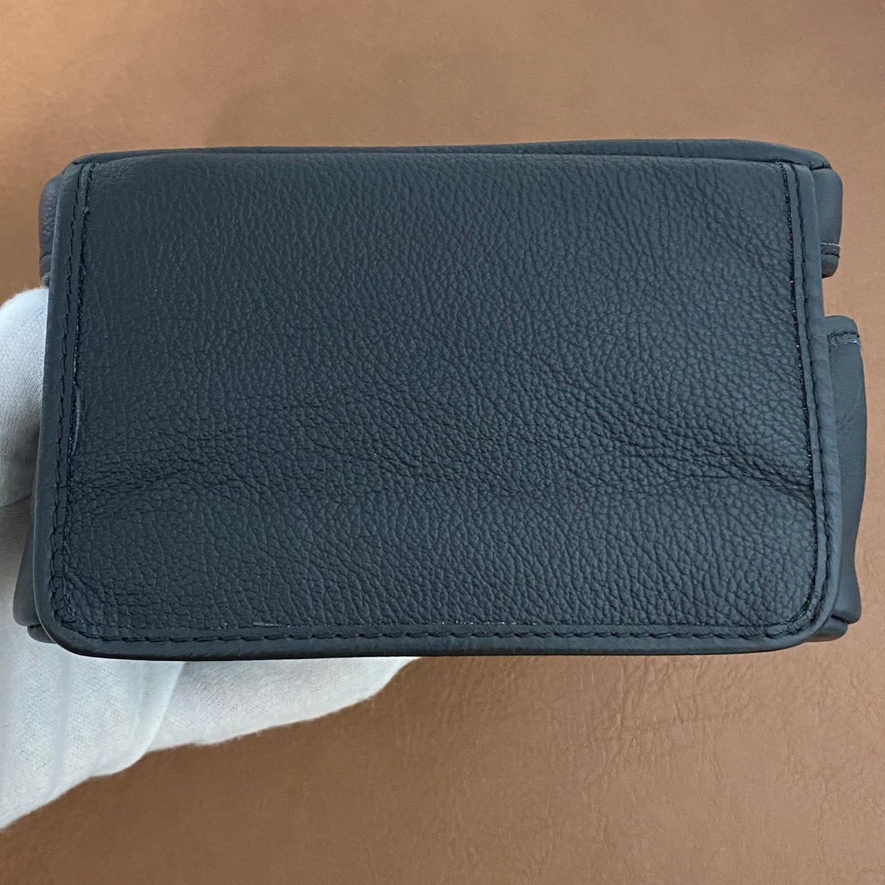 LEICA M10用 レザーポーチ ブラック ショート 14893