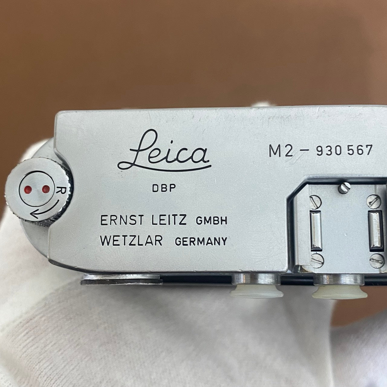 LEICA M2 初期型 内ギザ Rボタン 1958年製 OH済み