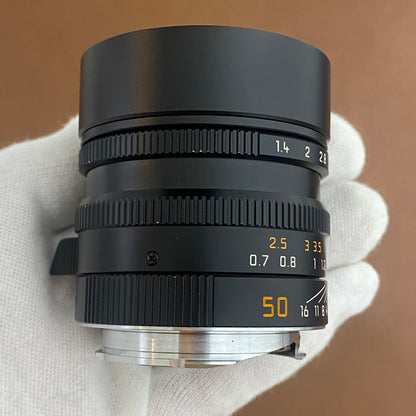 LEICA Summilux M50mm f1.4 ASPH.6bit Black 11891C