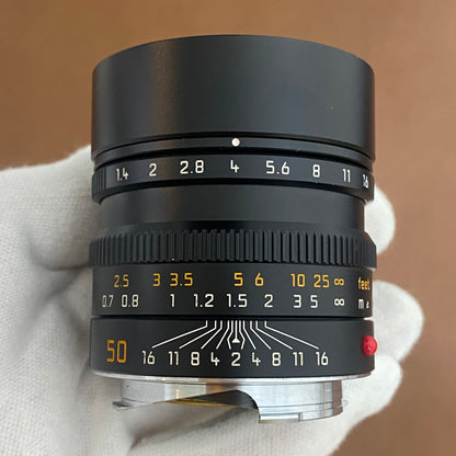 LEICA Summilux M50mm f1.4 ASPH.6bit Black 11891C
