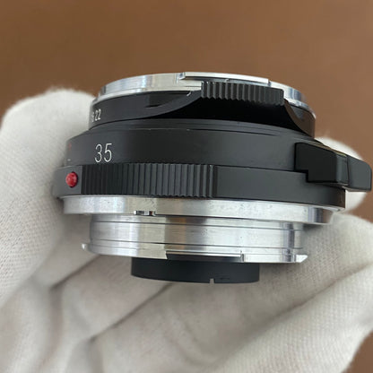 Voigtlander COLOR-SKOPAR 35mm F2.5 PII VM Black