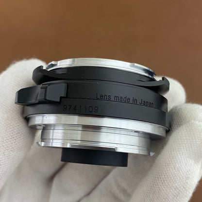 Voigtlander COLOR-SKOPAR 35mm F2.5 PII VM Black