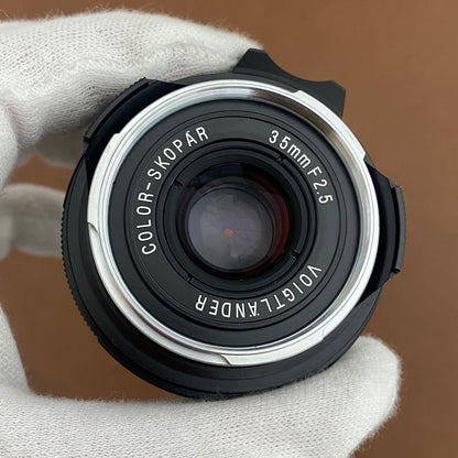 Voigtlander COLOR-SKOPAR 35mm F2.5 PII VM Black