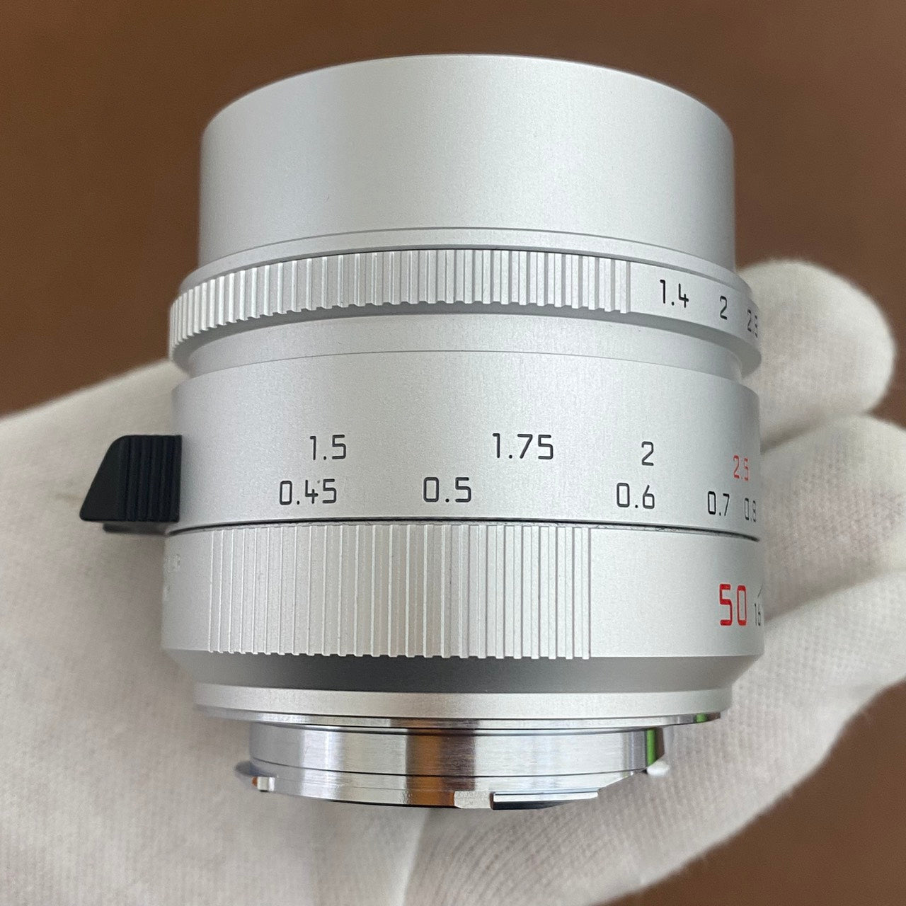 LEICA Summilux M50mm f1.4 ASPH. 11729 Silver 箱付き