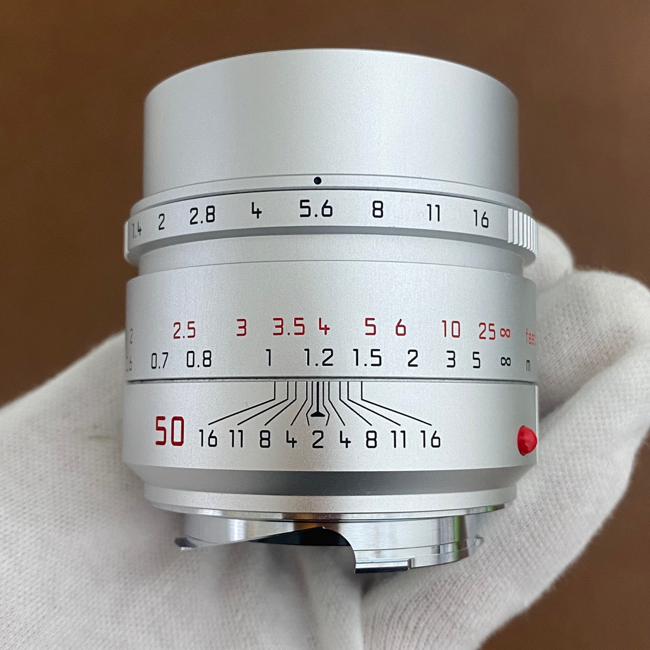 LEICA Summilux M50mm f1.4 ASPH. 11729 Silver 箱付き