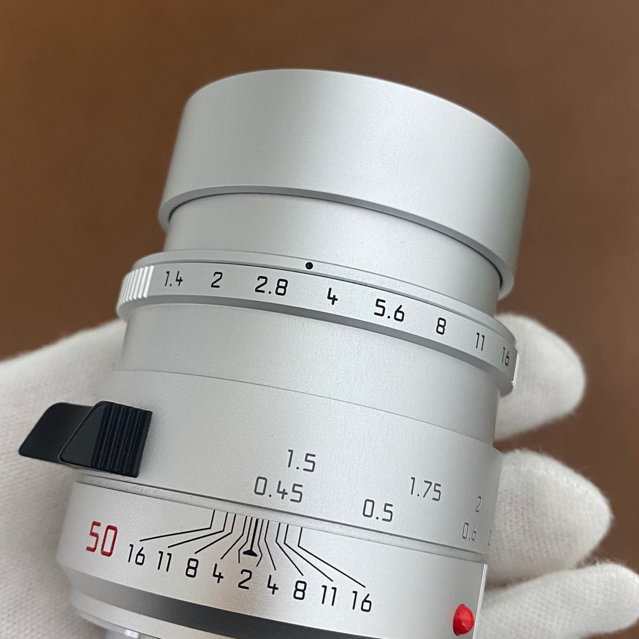 LEICA Summilux M50mm f1.4 ASPH. 11729 Silver 箱付き