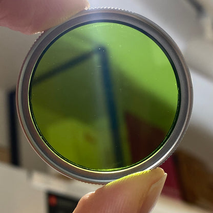 LEICA E39 Green グリーン フィルター Silver