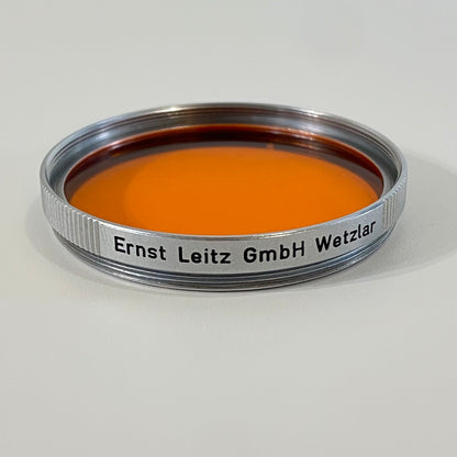 LEICA E39 Orange オレンジ フィルター Silver