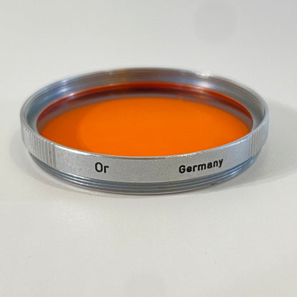 LEICA E39 Orange オレンジ フィルター Silver