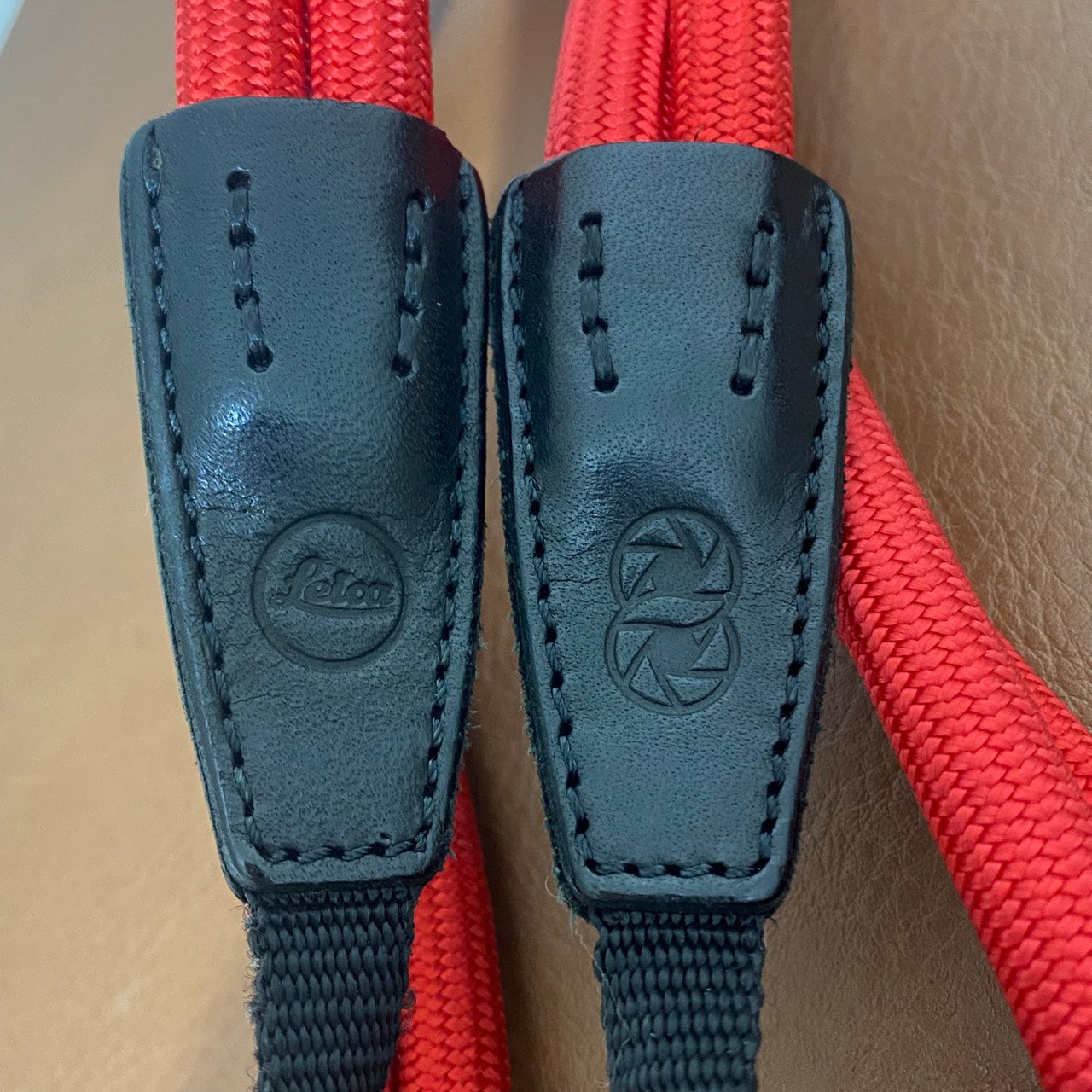 LEICA COOPH クーフ Double Rope Strap SORed 100cm