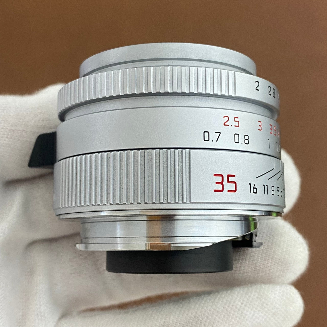 LEICA Summicron M35mm f2.0 ASPH.6bit Silver 11882C – まるかめら