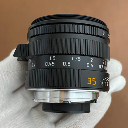 LEICA APO-Summicron M35mm f2.0 ASPH.Black 11699 箱付き