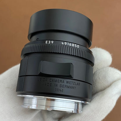 APO-Summicron M50mm f2.0 ASPH.Black 11141 2024年製 付属品完備