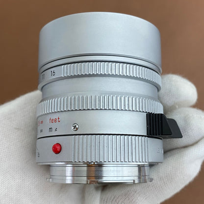 LEICA Summilux M50mm f1.4 ASPH.Silver 11892C 6bit 付属品完備