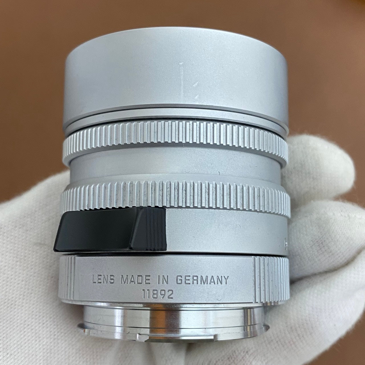 LEICA Summilux M50mm f1.4 ASPH.Silver 11892C 6bit 付属品完備