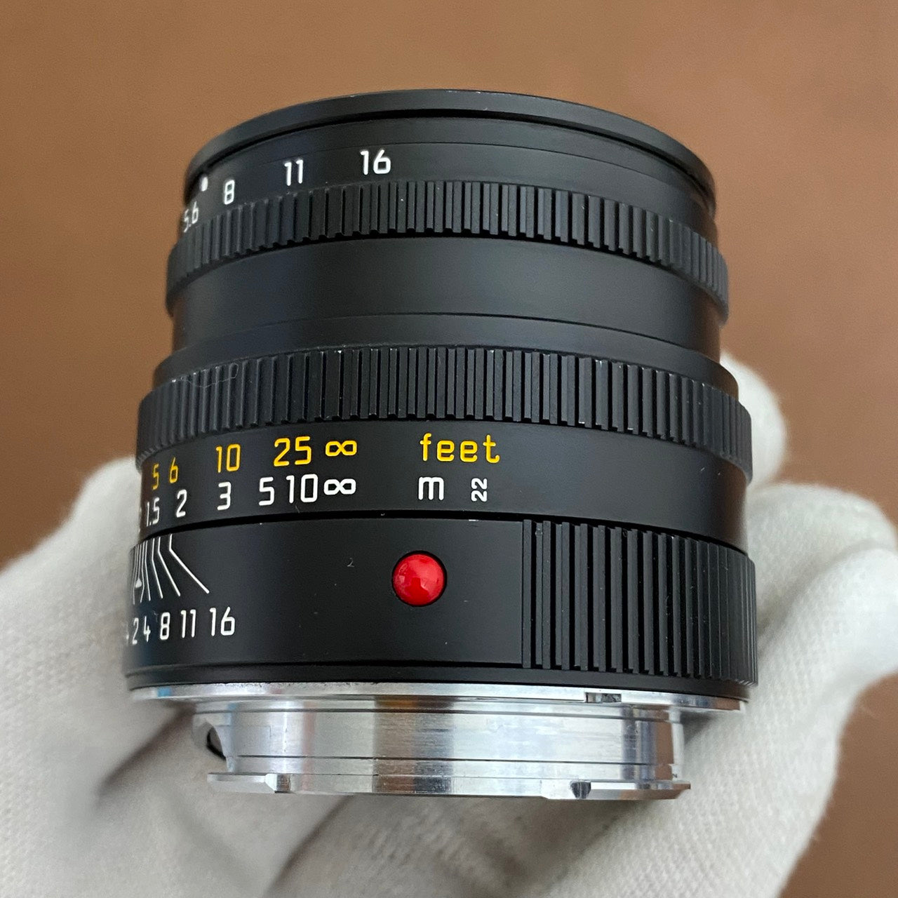 LEICA Summicron M50mm f2.0 4th Black 11826 6bit