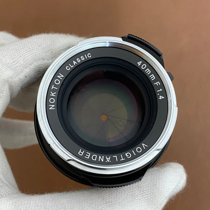 Voigtlander NOKTON classic 40mm F1.4 MC VM