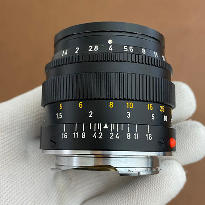 Summilux M50mm f1.4 2nd Black Chrome 1980年製