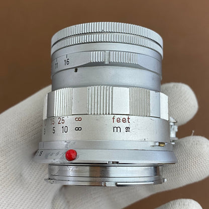 LEICA Summicron M50mm f2.0 固定鏡筒 後期 1964年製 メンテナンス済み