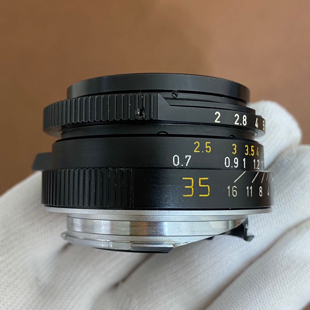 LEICA Summicron M35mm f2.0 7枚玉 前期 1980年製 Tiger Claw