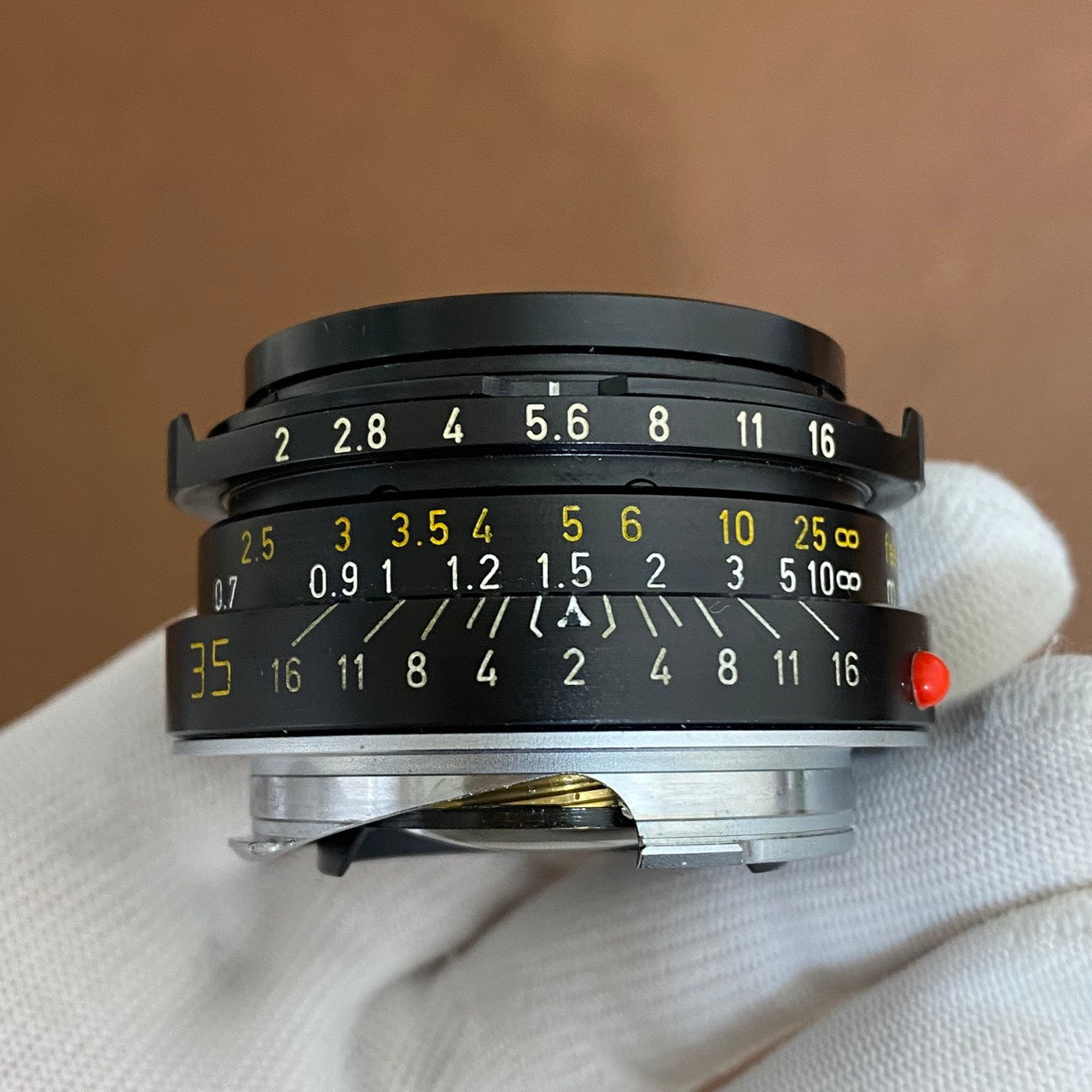 LEICA Summicron M35mm f2.0 7枚玉 前期 1980年製 Tiger Claw